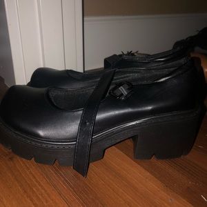 Platform Mary Janes